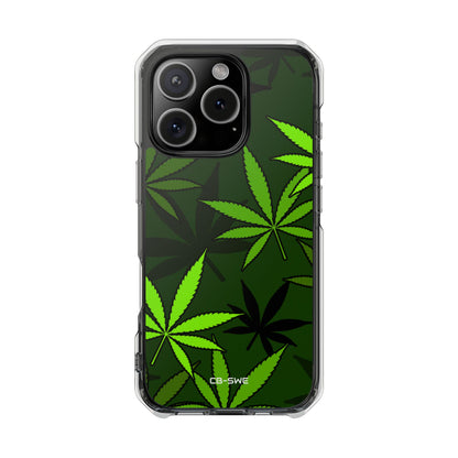 Green Leaf Symmetry iPhone Case - Impact