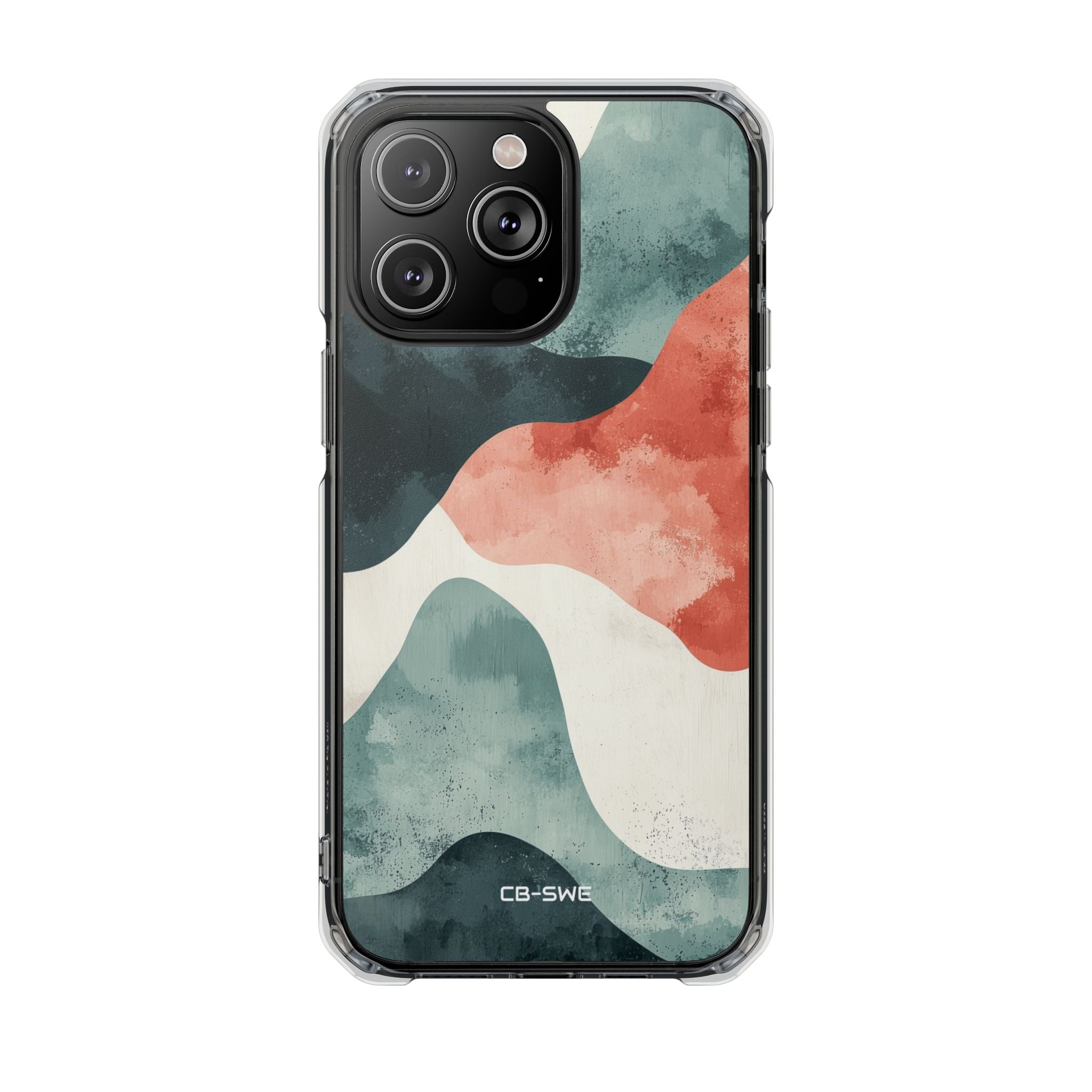 Fluid Shapes Emerge iPhone Case - Impact
