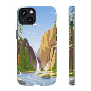 Waterfall at National Park - Protective Phone Case