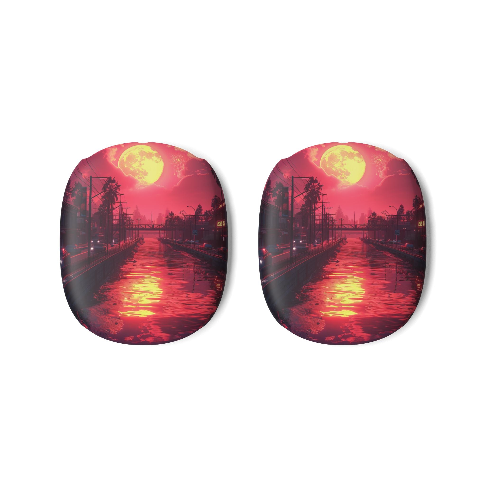 Yellow Moon Reflection - AirPod Max Case