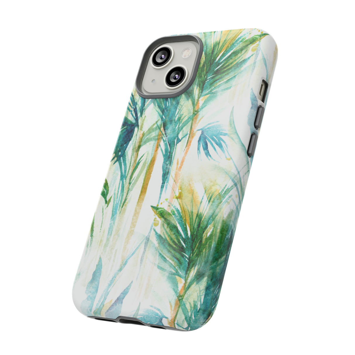 Watercolor Tropical Trees - Protective Phone Case