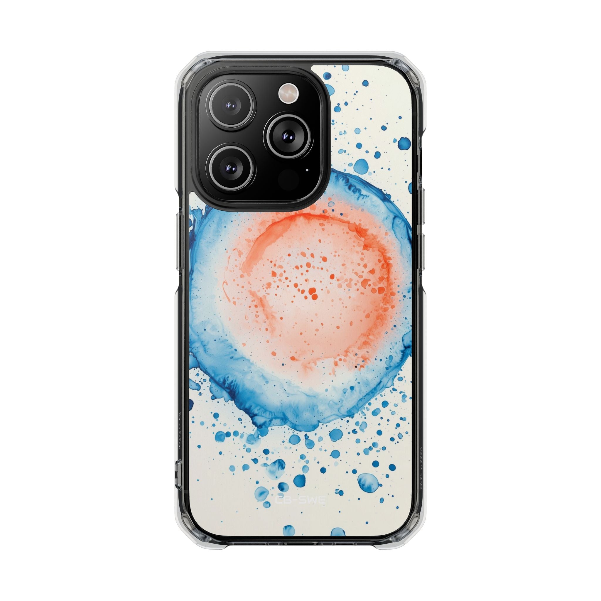 Vibrant Waves Dance iPhone Case - Impact