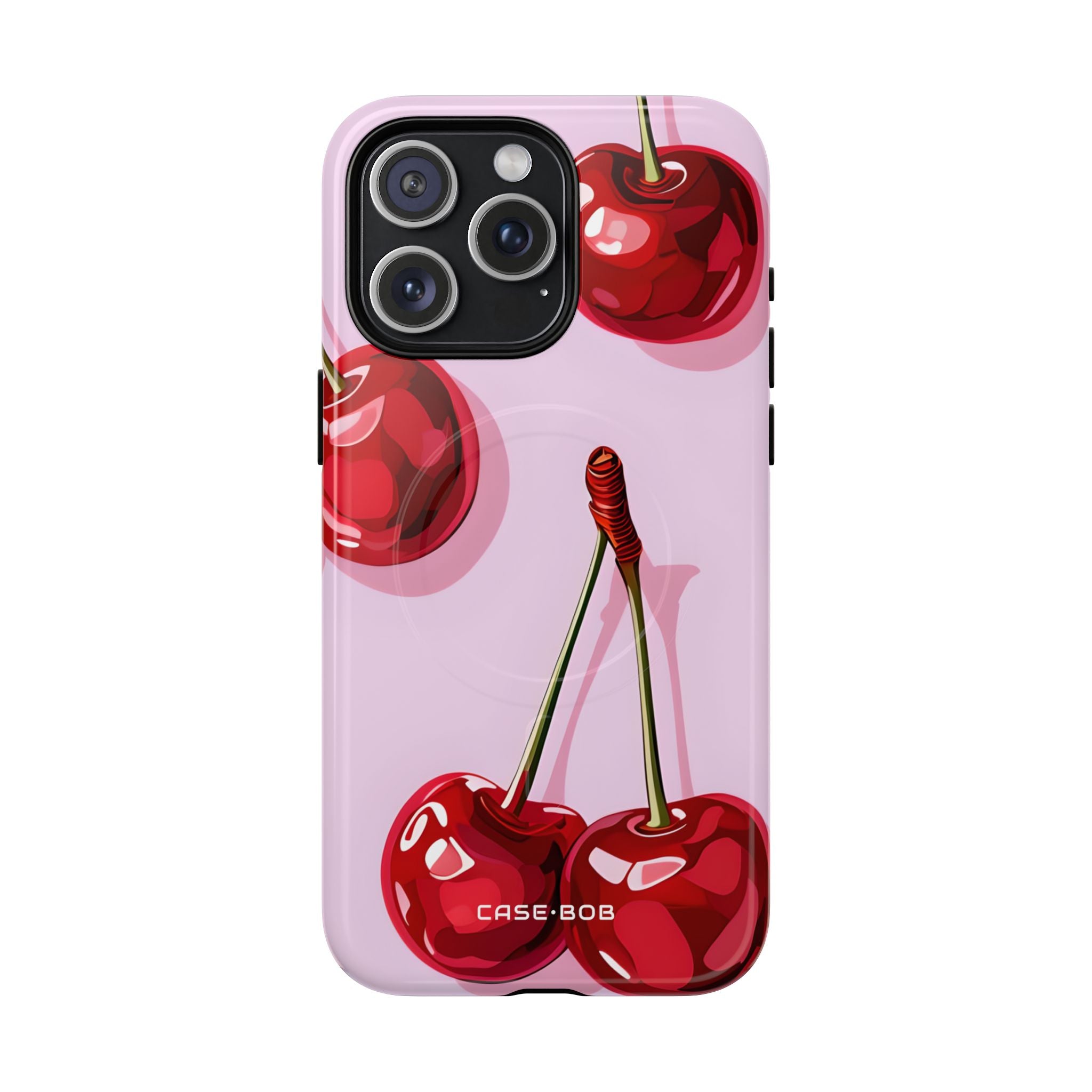 Glossy Cherry Burst iPhone 15 Pro Max - Tough+