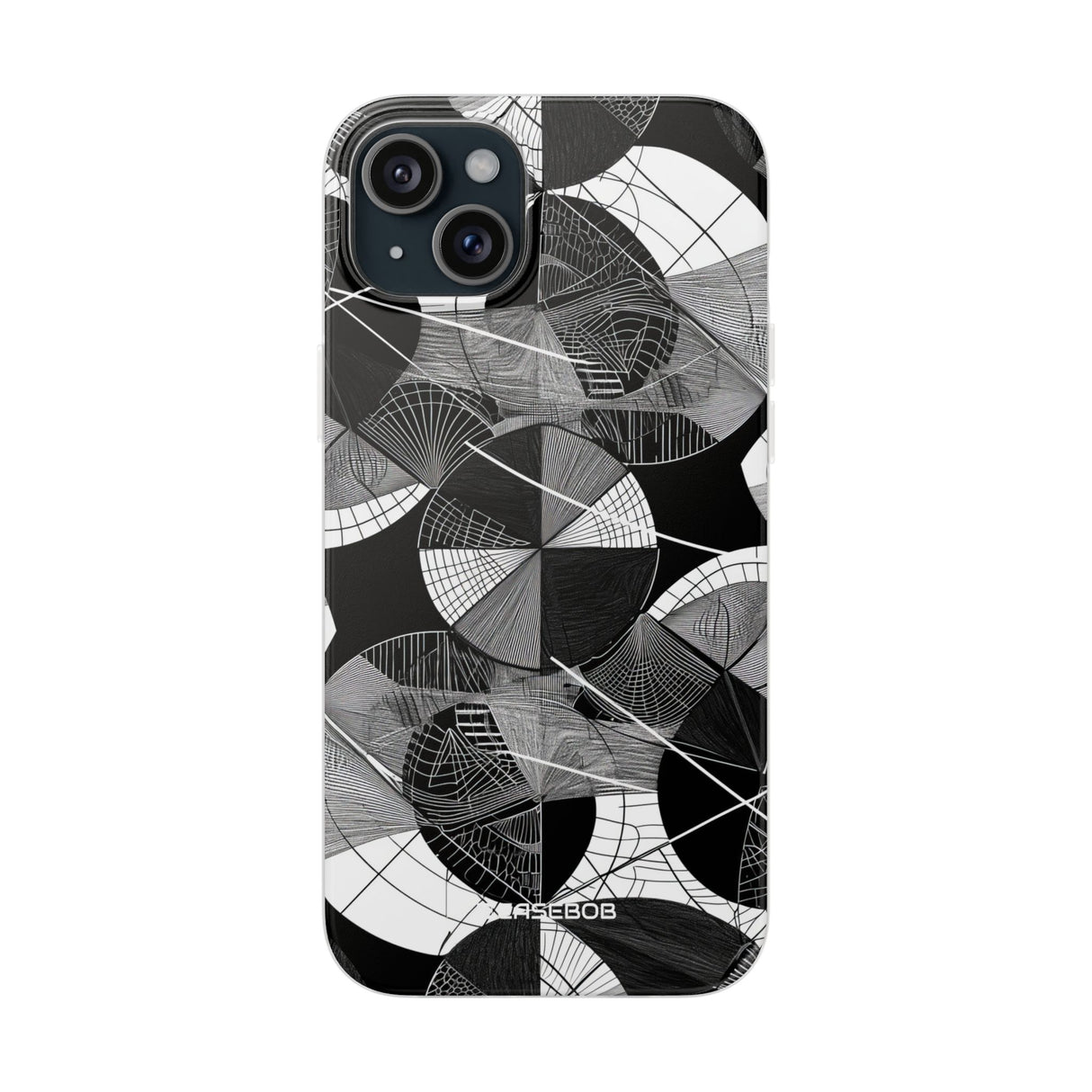 Geometric Elegance | Flexible Phone Case for iPhone