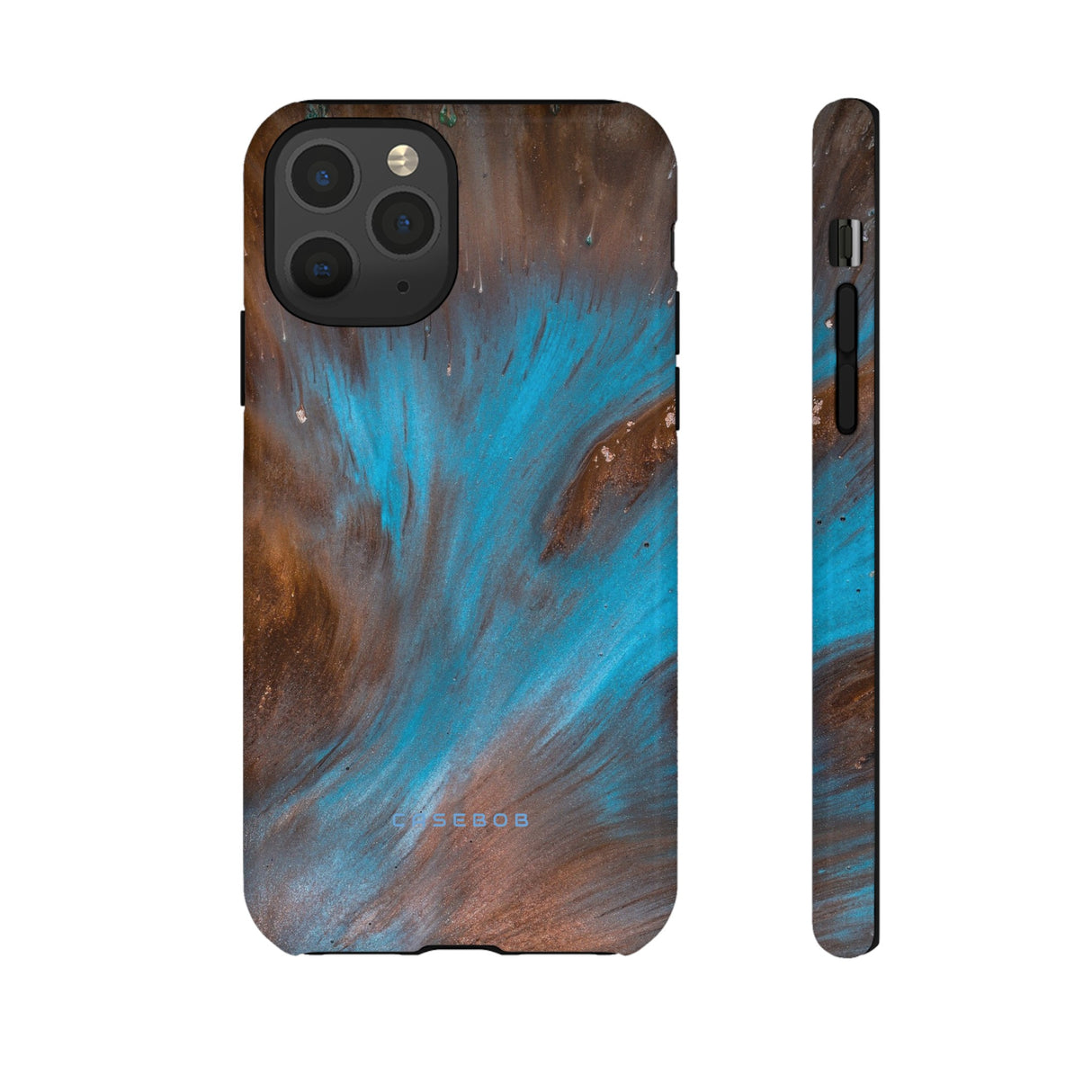 Blue Lagoon Ink Art - Protective Phone Case