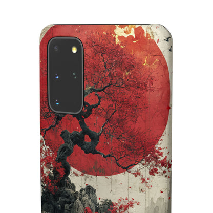 Zen Serenity in Red Harmony Samsung S20 - Slim Phone Case