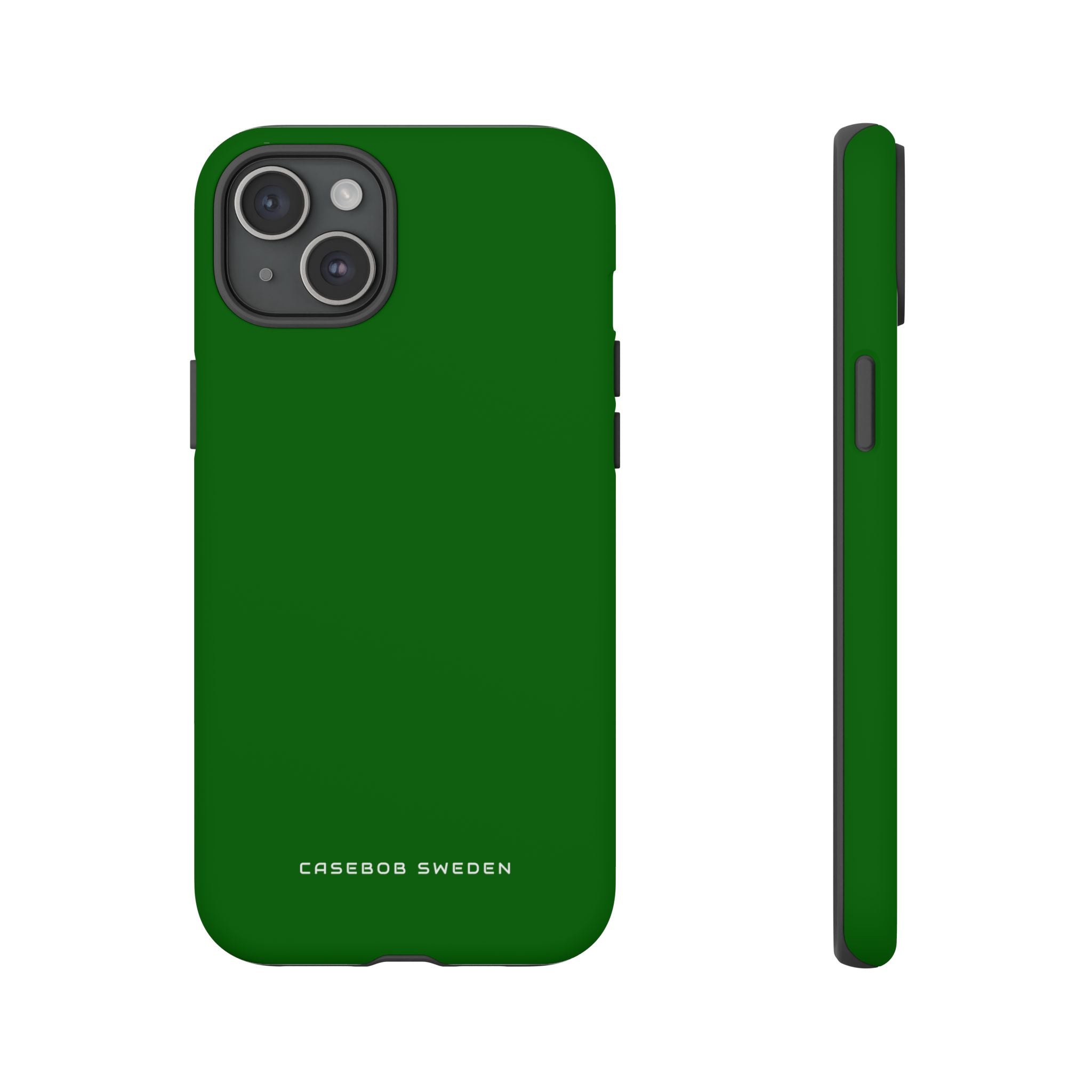 Dark Green iPhone 15 - Tough Phone Case