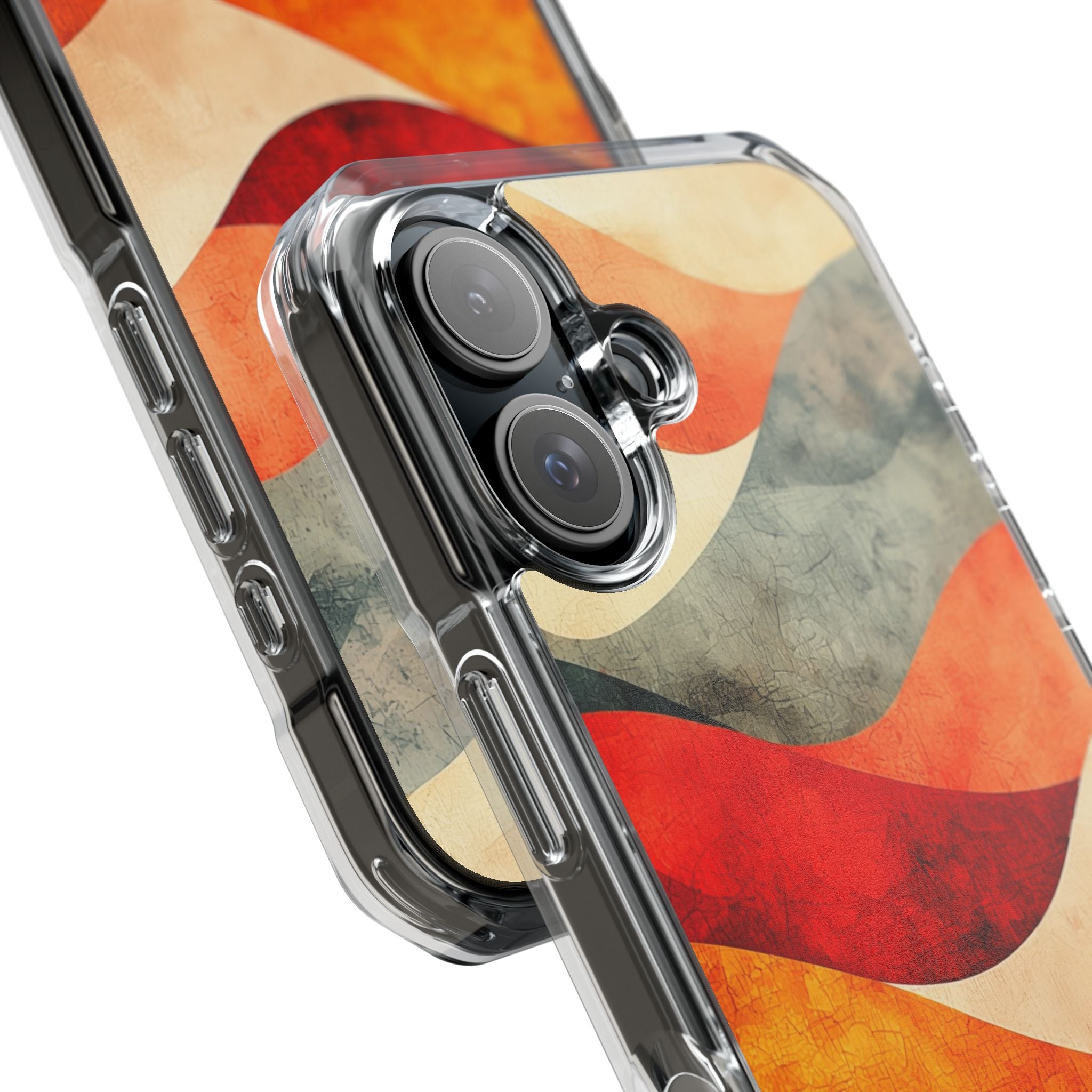 Cracked Wave Sunset iPhone 16 Case - Impact