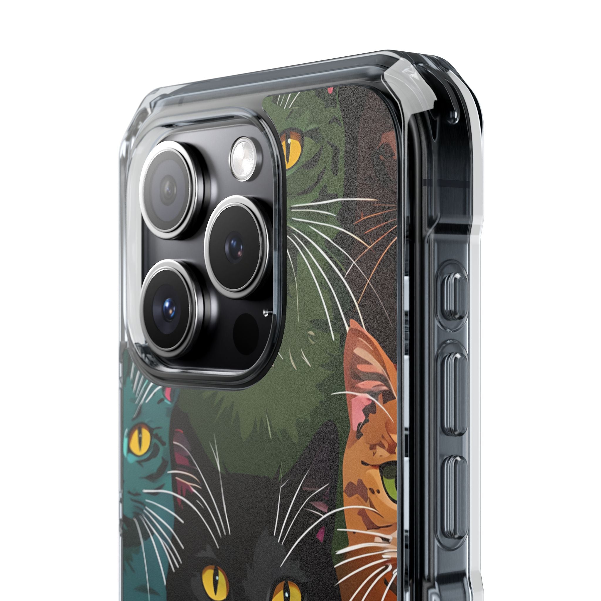 Colorful Cat Charisma iPhone Case - Impact