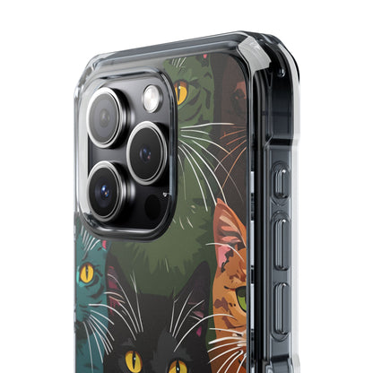 Colorful Cat Charisma iPhone Case - Impact