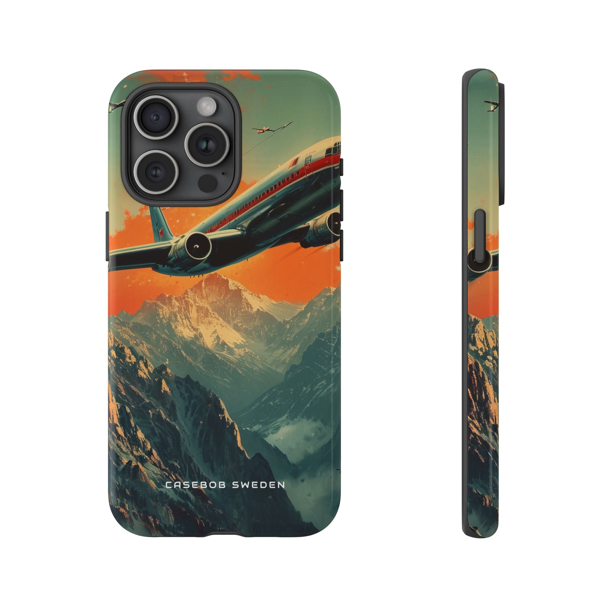 Vintage Skyward Adventure iPhone 15 - Tough Phone Case