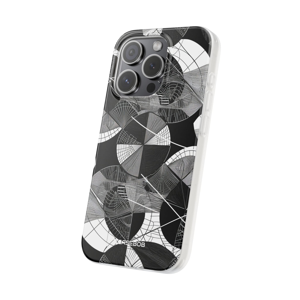 Geometric Elegance | Flexible Phone Case for iPhone