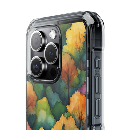 Autumn Leaves Dance iPhone Case - Impact