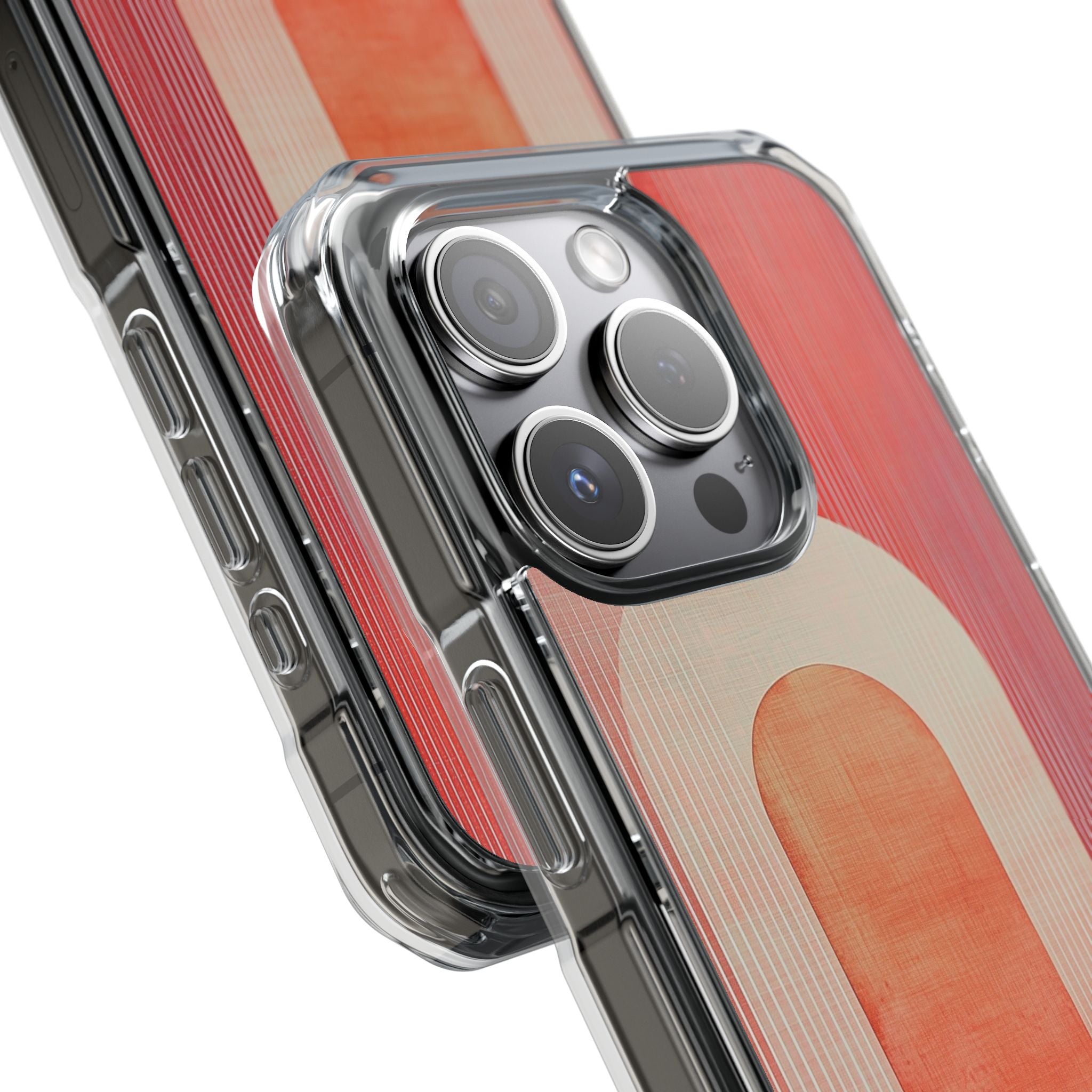 Crimson Arches iPhone 15 Pro Case - Impact