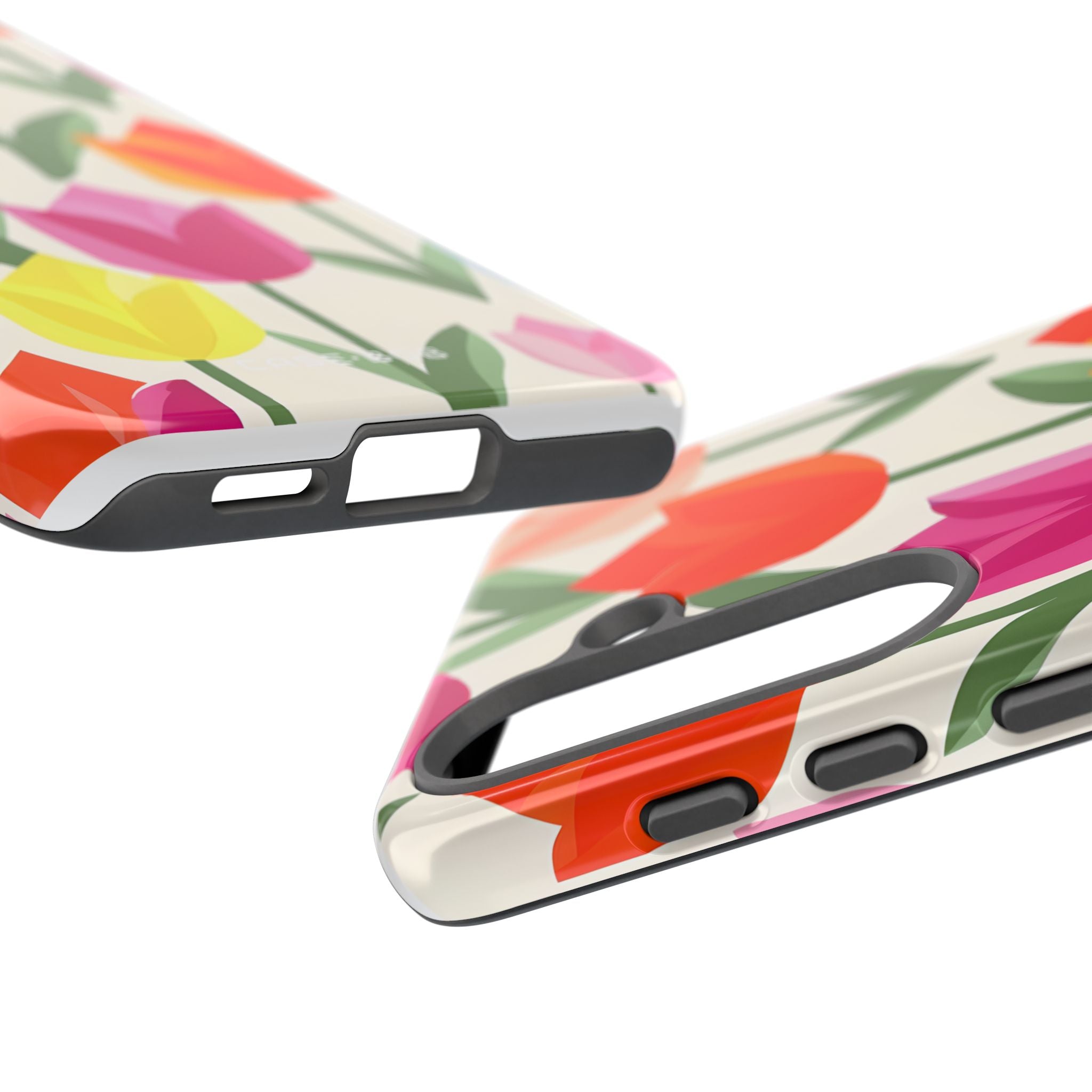 Tulip Harmony Green Samsung S25 Case - Tough