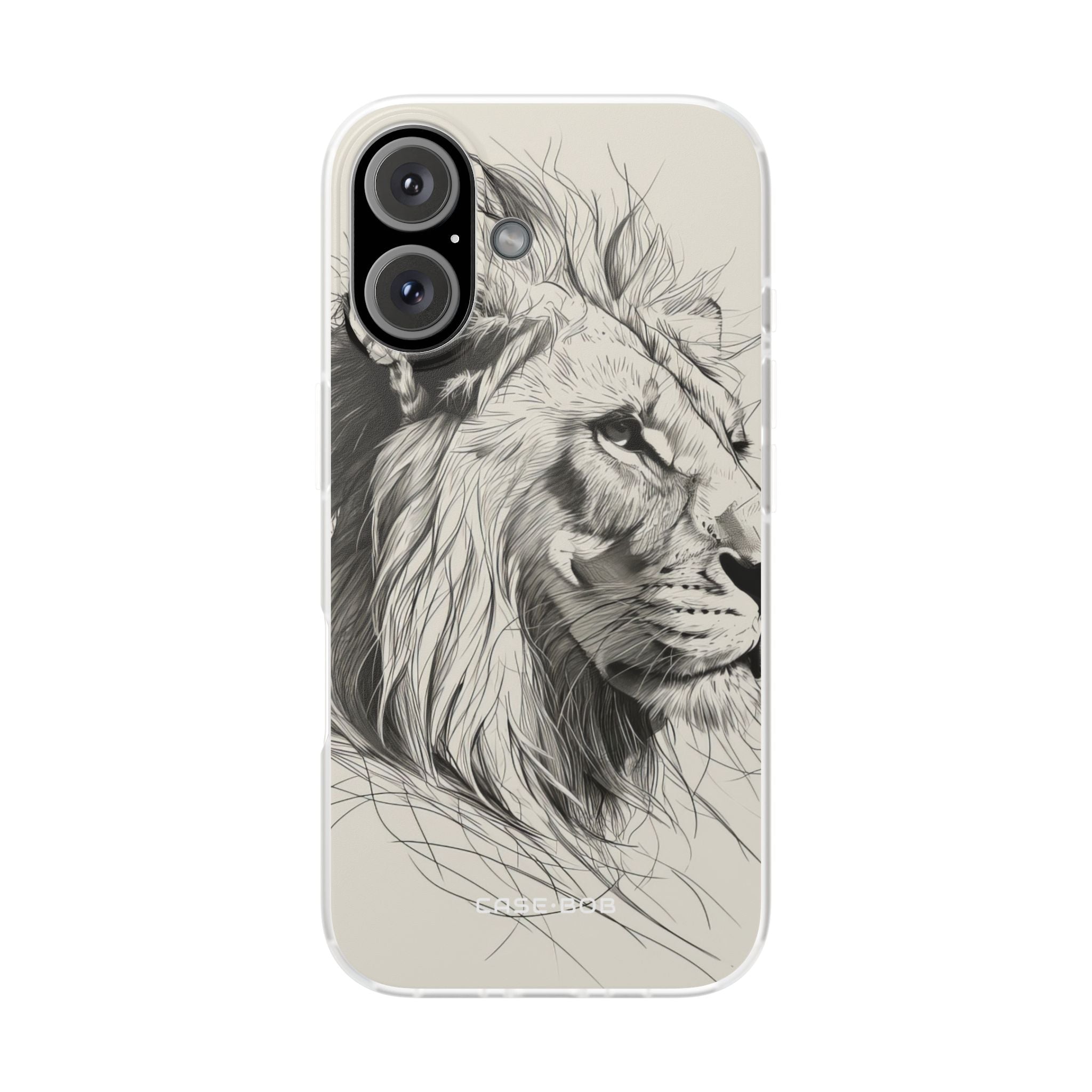 Lion Flow iPhone 16 Case - Soft