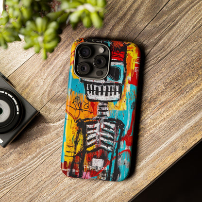 Skeleton Riot iPhone 15 Pro Max Case - Tough