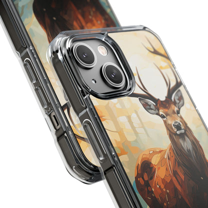 Glowing Stag iPhone 14 Case - Impact