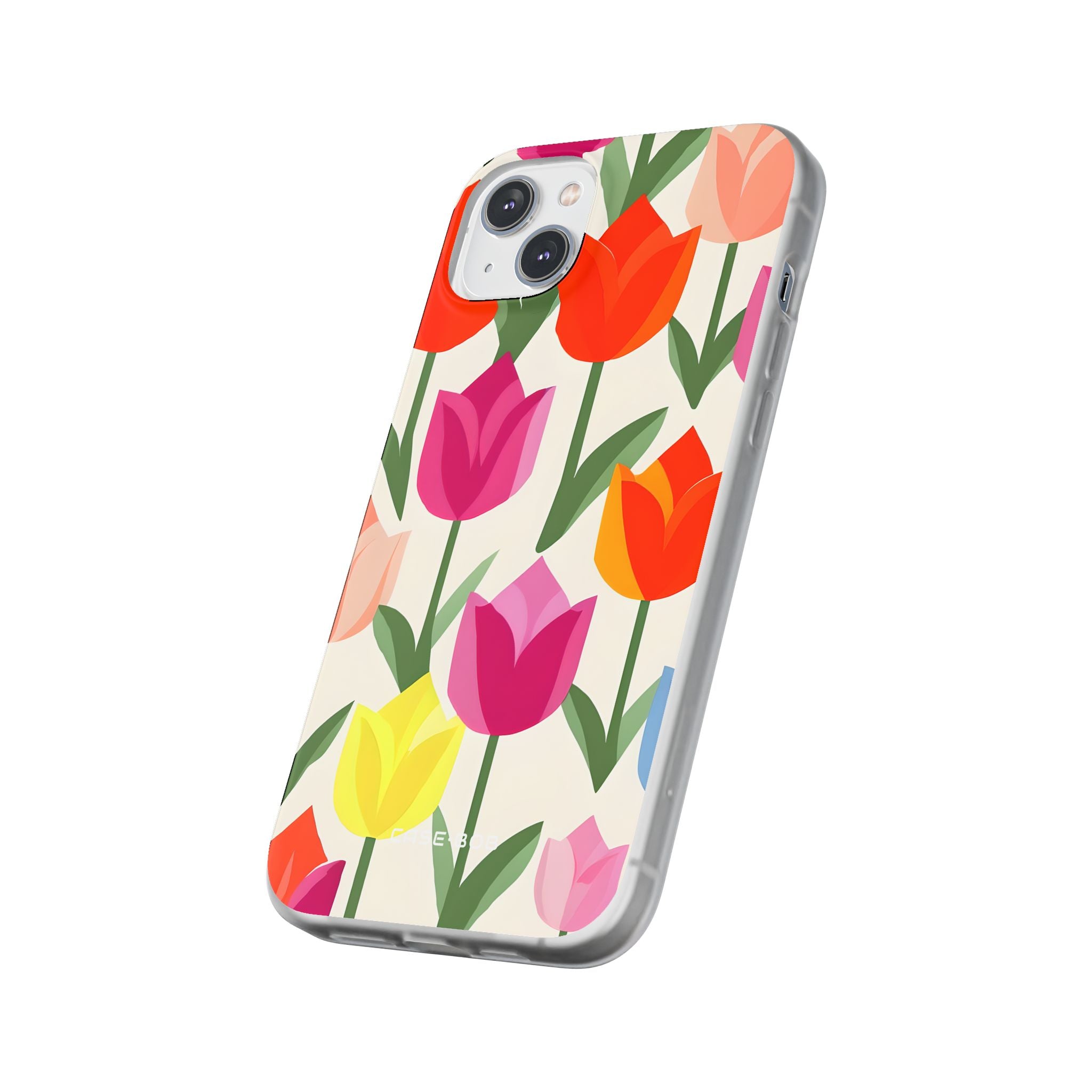 Tulip Harmony Green iPhone 14 Plus - Soft Case