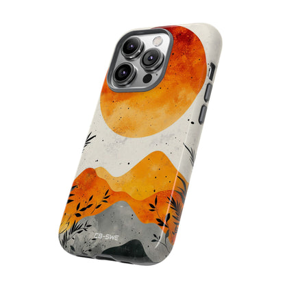 Sun Illuminates Mountains - iPhone Case