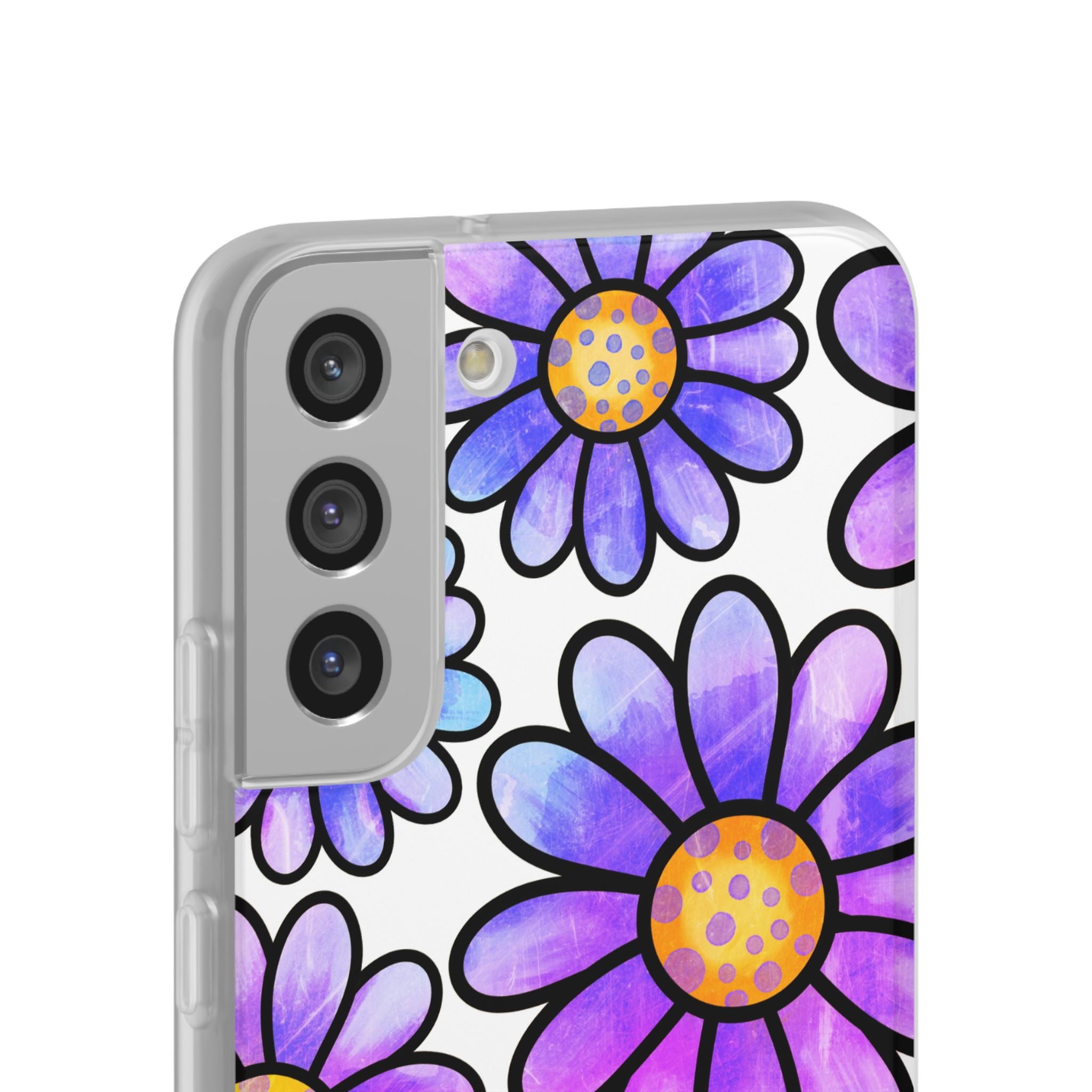 Polka Dot Blooms Samsung S22 Plus Case - Soft