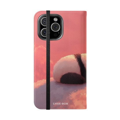 Panda Moonlight - iPhone 16 Max Case - Wallet