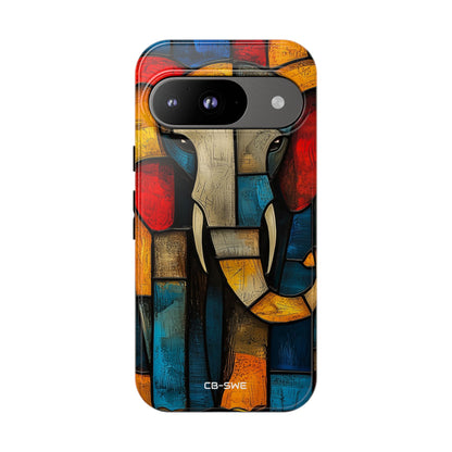 Elephant Shapes Dance - Google Pixel Case