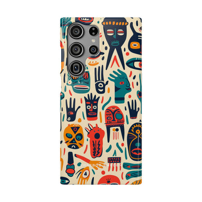 Gradient Tribalscape Vibrance Samsung S23 - Slim Phone Case