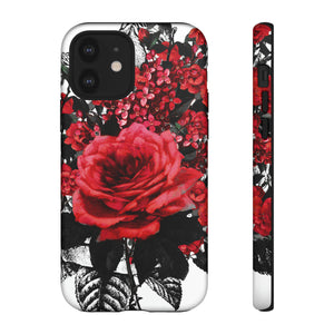 Rola Rose Gothic Flower - Protective Phone Case