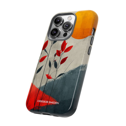 Gray Sunscape - Tough iPhone 14 Phone Case