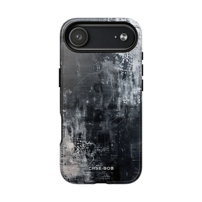 Textured Blackscape iPhone 17 Air Case - Tough+