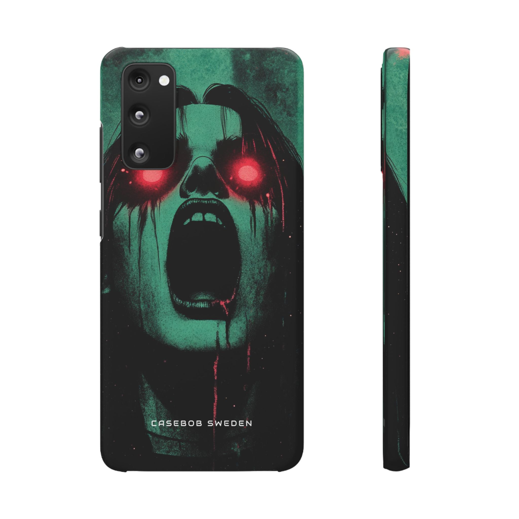 Haunting Glow of Gothic Eyes Samsung S20 - Slim Phone Case