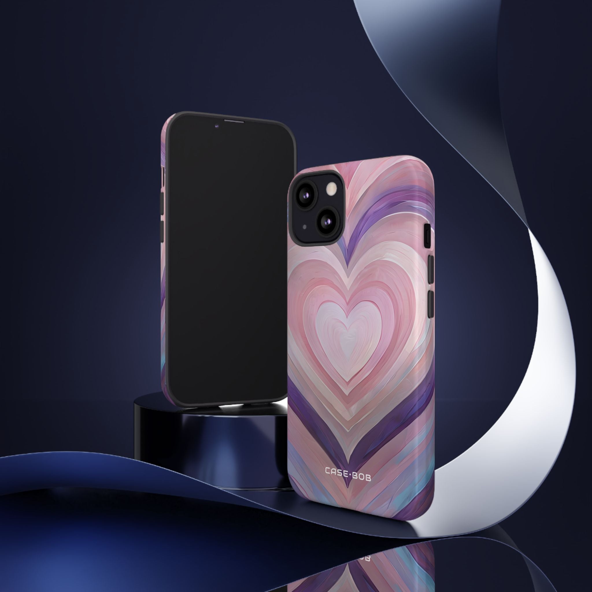 Radiant Heartbrush iPhone 13 Case - Tough