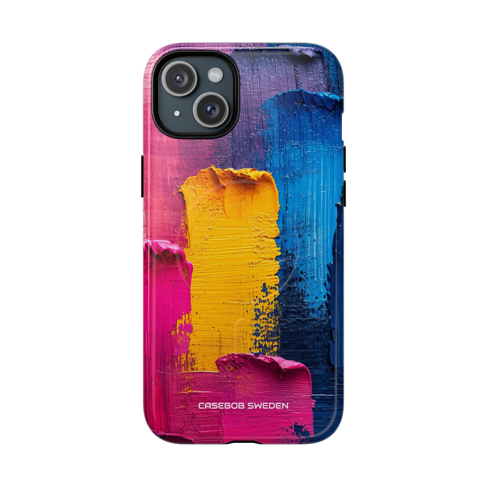 Bold Abstract Texture - Tough + MagSafe® iPhone 15 Phone Case