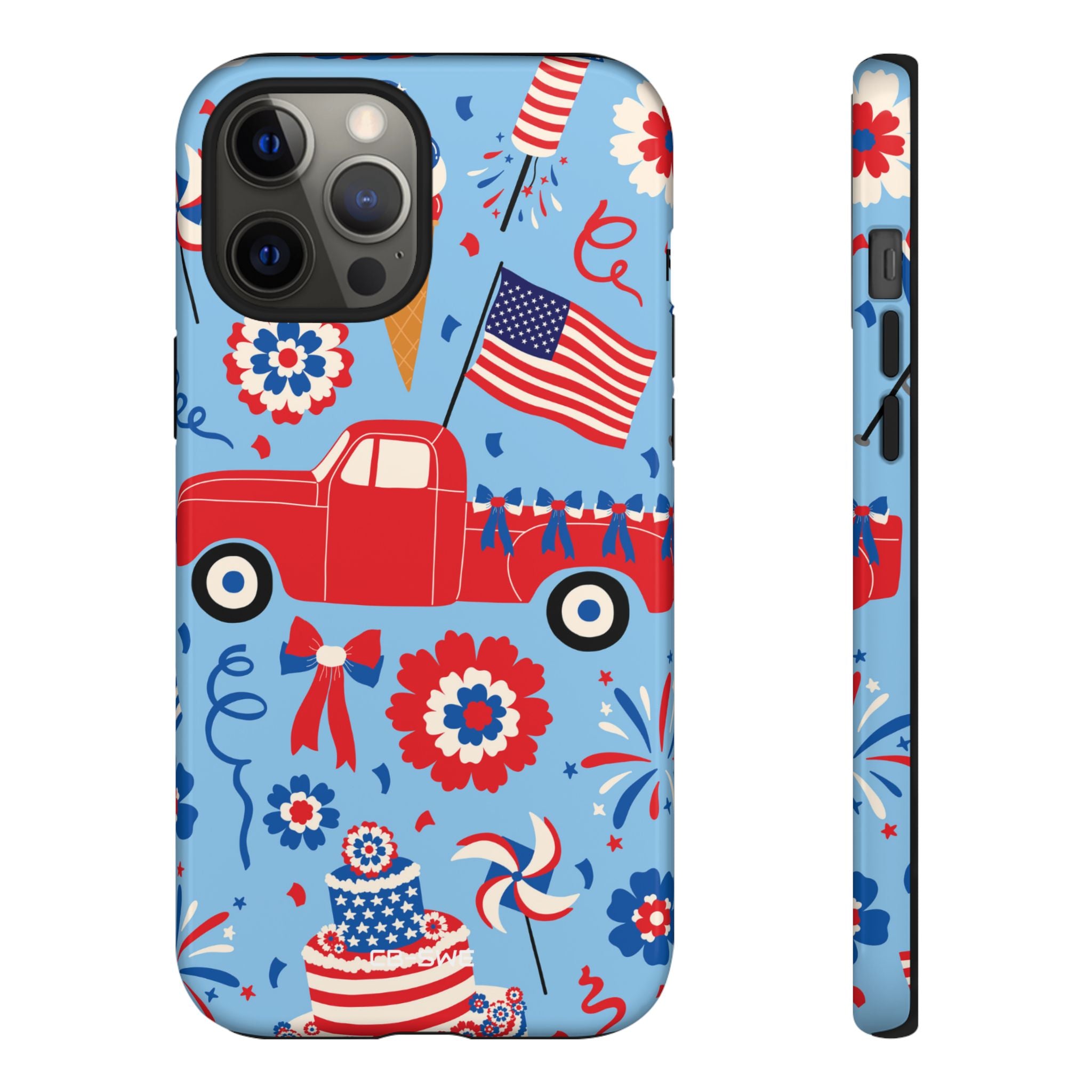 Celebration Fireworks Burst - iPhone Case