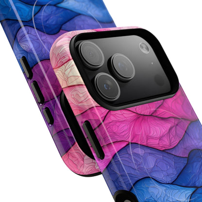 Wavy Vein Gradient iPhone 17 Pro Case - Tough+