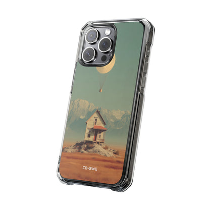 Moon Hovers Low iPhone Case - Impact
