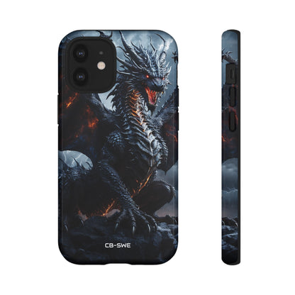 Fiery Wings Unleashed - iPhone Case