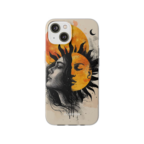 Sunlit Duality | Flexible Phone Case for iPhone