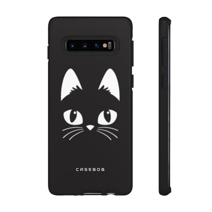 Cartoon Cat Icon - Protective Phone Case