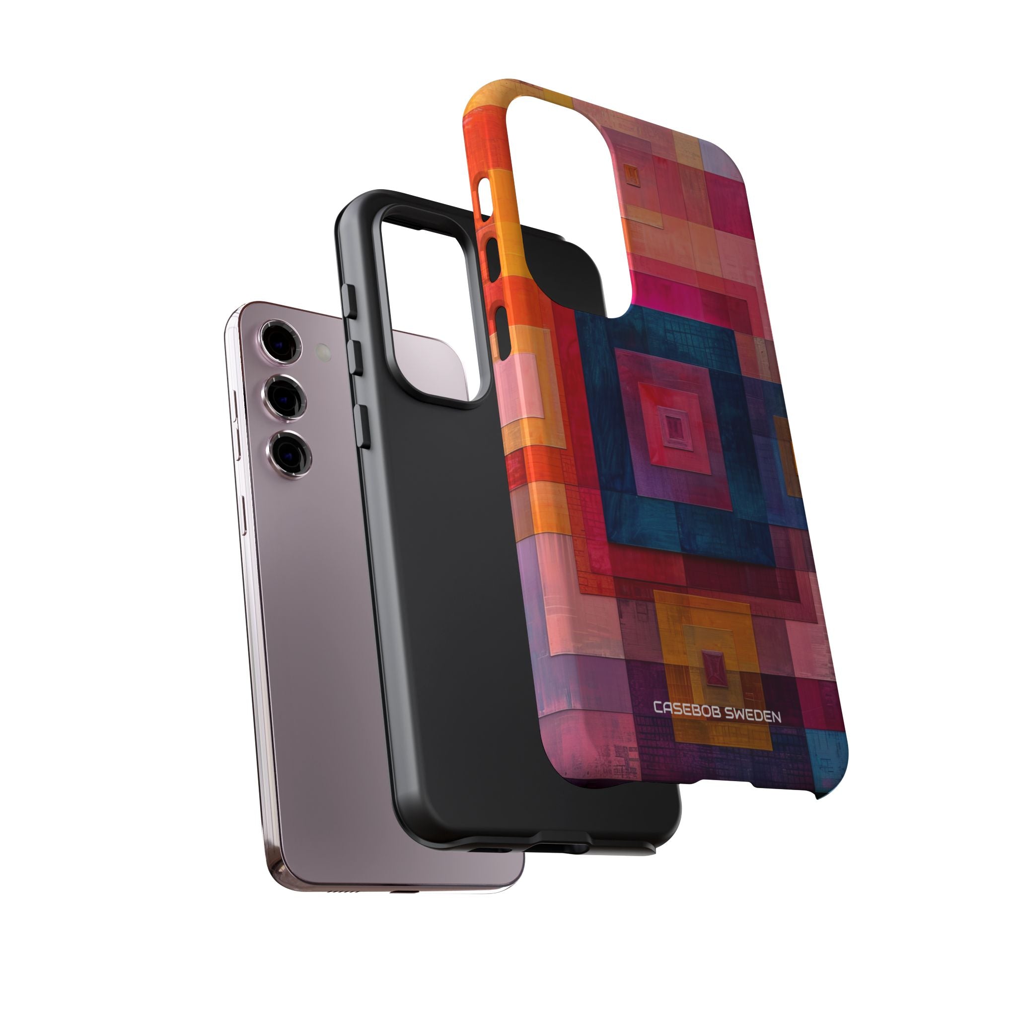 Vibrant Geometry - Tough Samsung S23 Phone Case