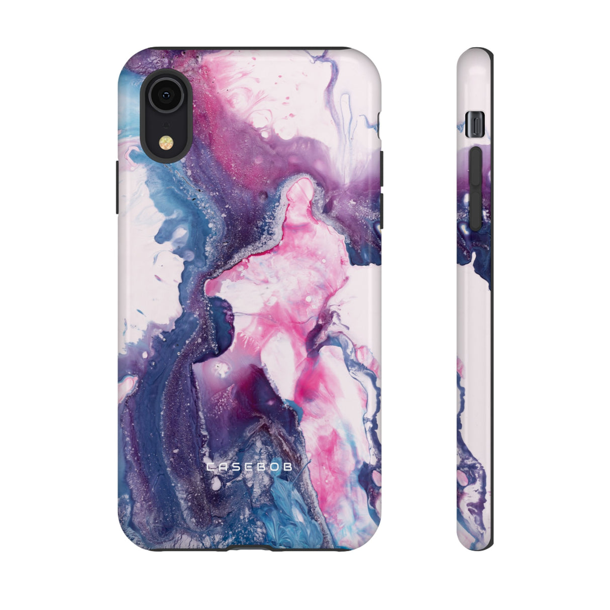 Blue & Pink Art - Protective Phone Case