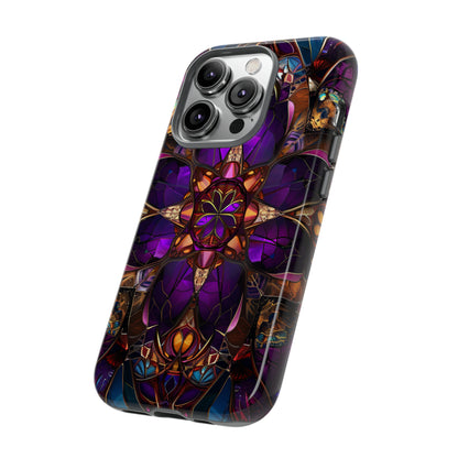 Stained Glass Gothic - Protective Phone Case