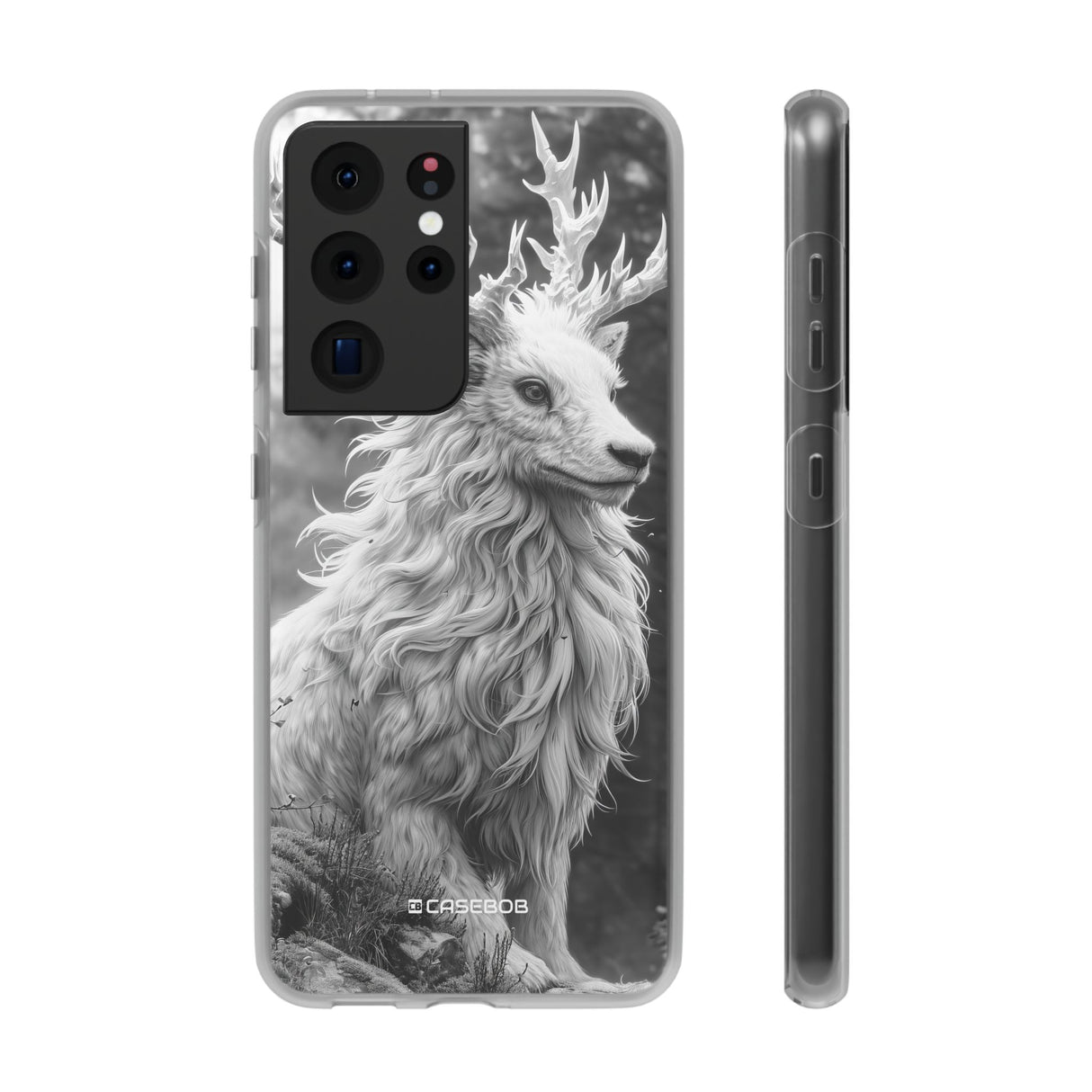 Majestic Forest Guardian | Flexible Phone Case for Samsung Galaxy