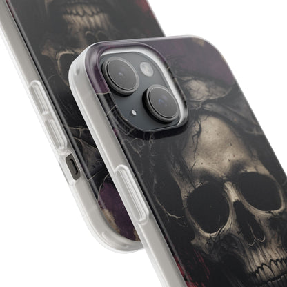Skull Crown iPhone 15 Case - Soft