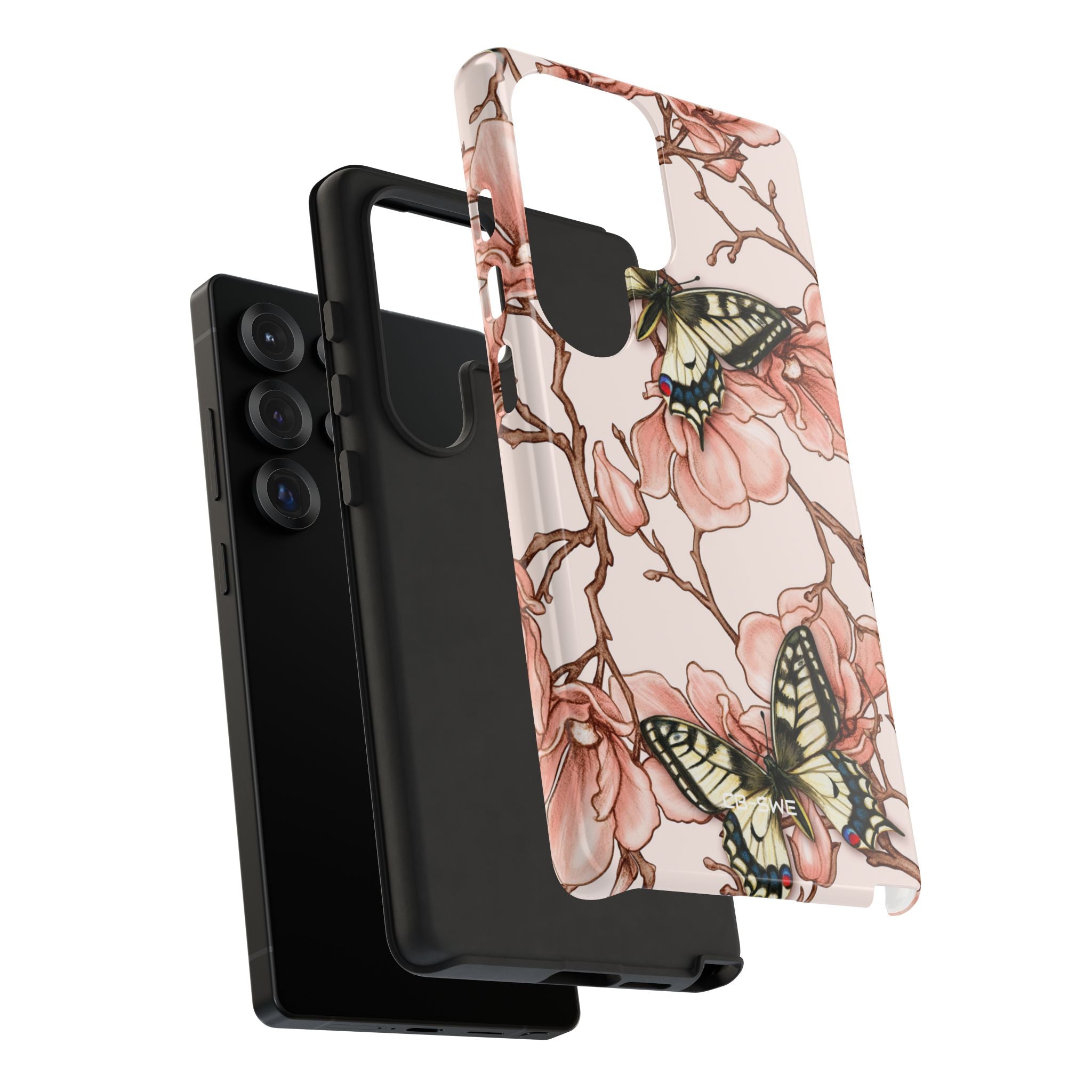 Butterflies and Magnolias Harmony - Samsung Case