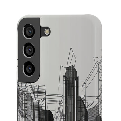 Urban Wireframe | Slim Phone Case for Samsung