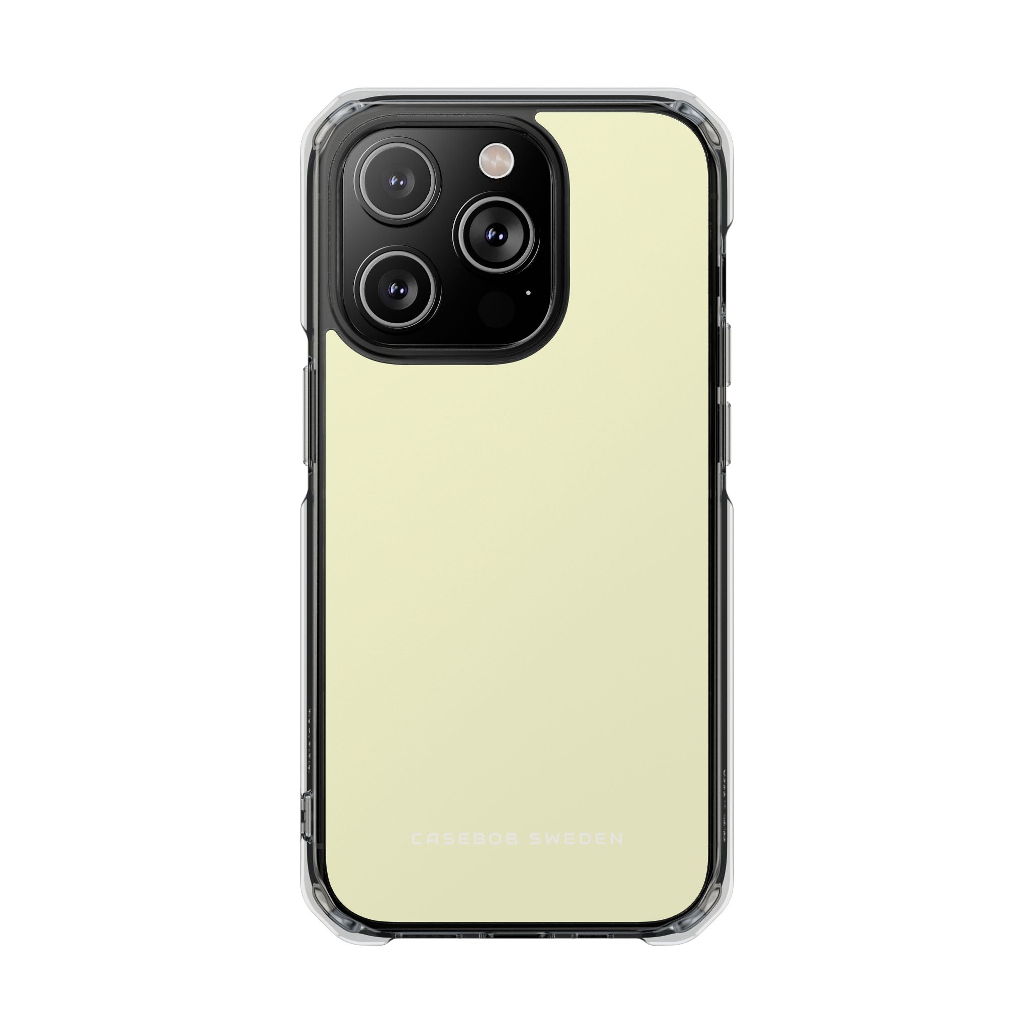 Light Golden Rod Yellow iPhone 14 - Clear Impact Phone Case