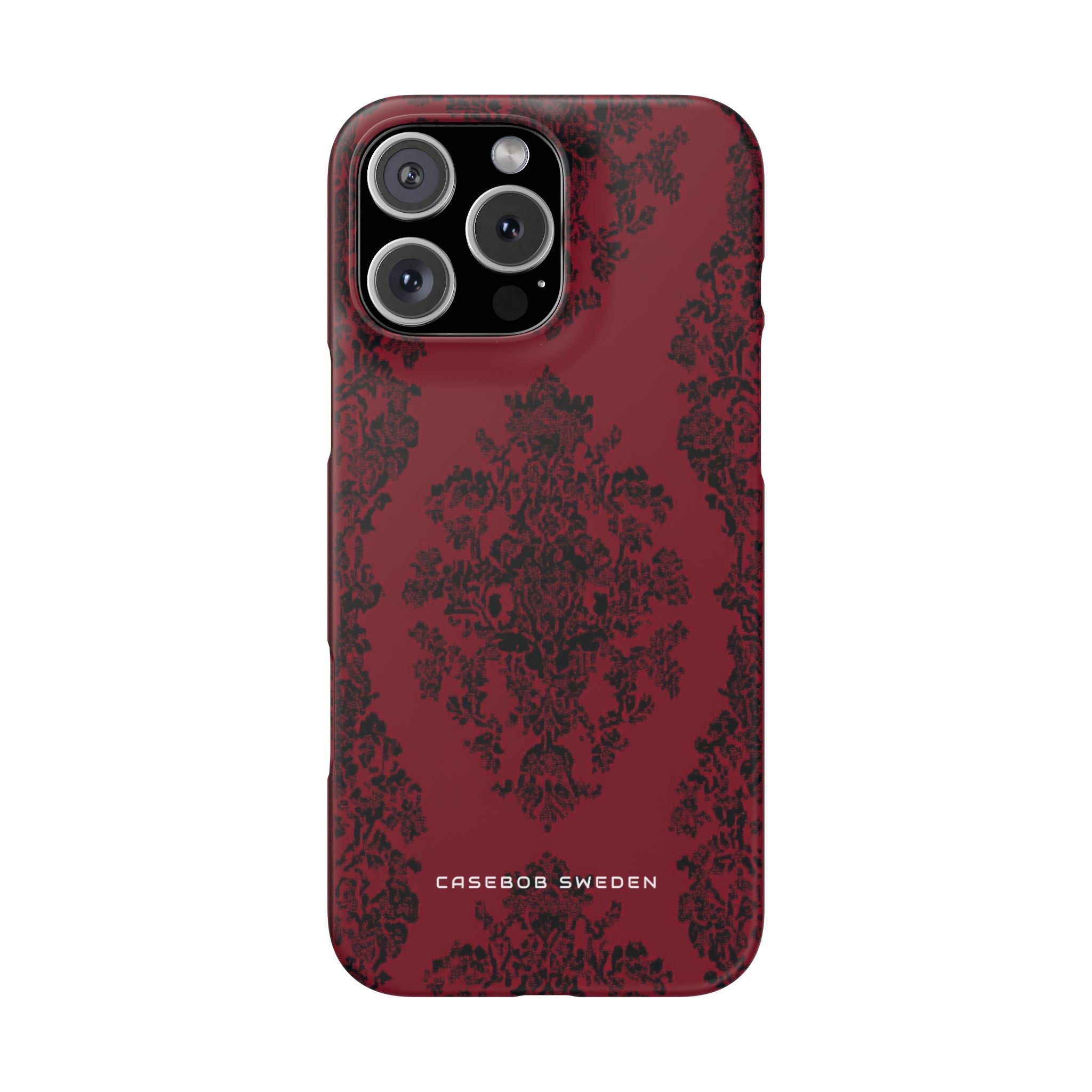 Gothic Crimson Elegance iPhone 16 - Slim Phone Case