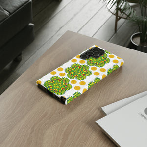 Lime Mandela - Protective Phone Case